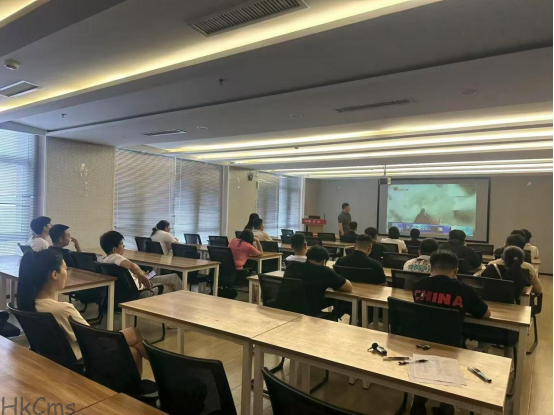 清河跨境电商园举办消防活动培训会